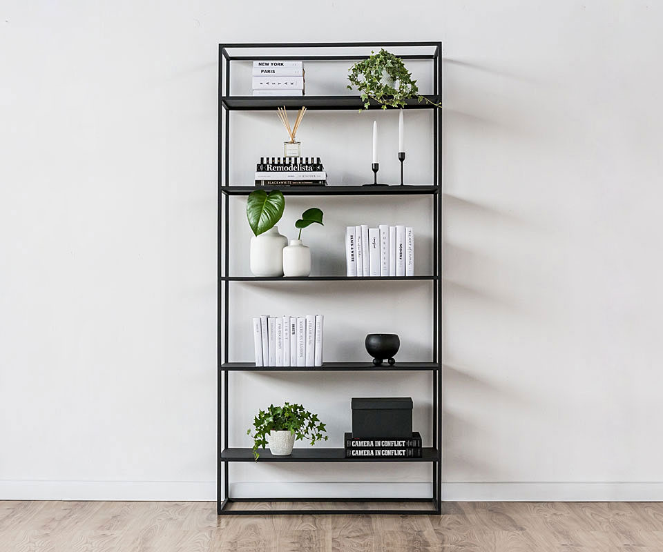 SIMPLEX Shelf 90 cm – Handcrafted in Black, Stylish and Modern