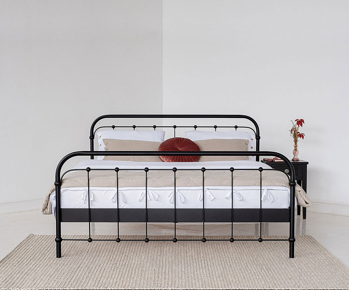 AMITA Metal bed 160x200 cm