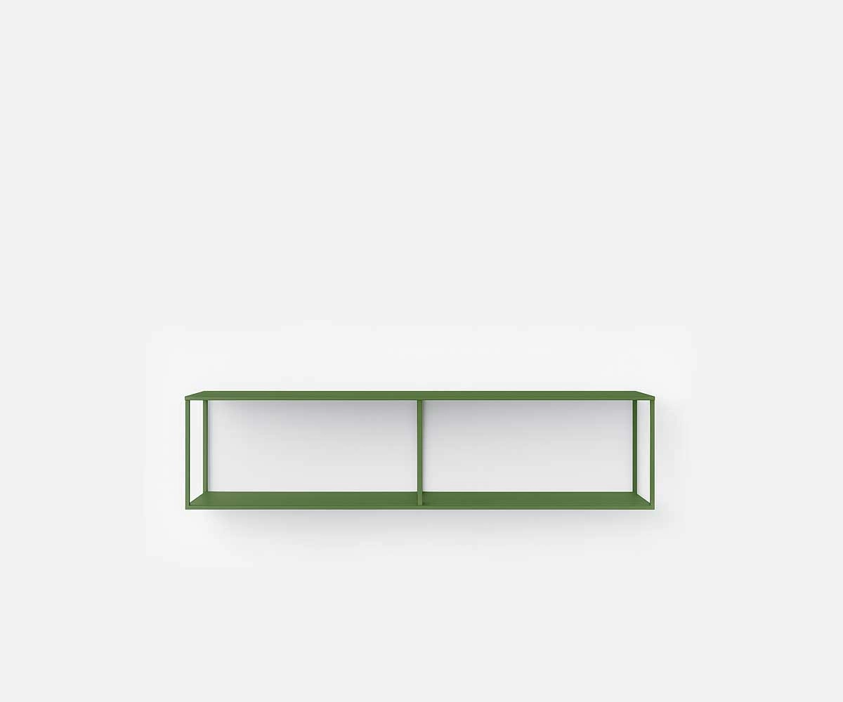 TV Hängeboard 160 cm in Grün