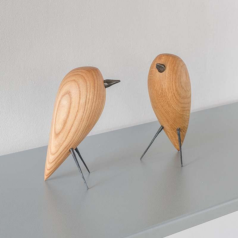 BIRD Deko-Vogel aus Holz