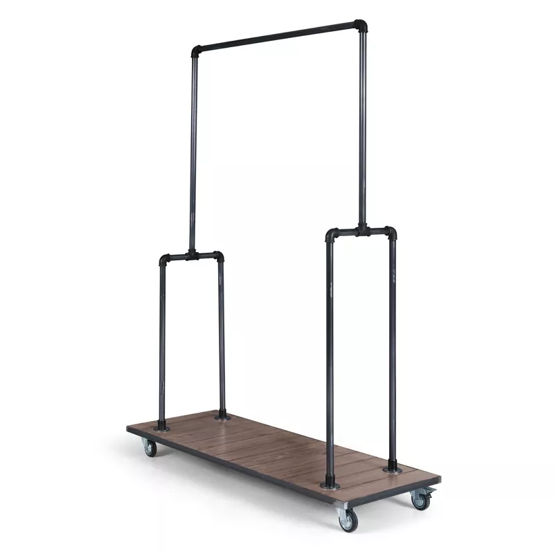 HYDRA Clothes Rack – Industrial Design with Pine Shelf | NOTORIA